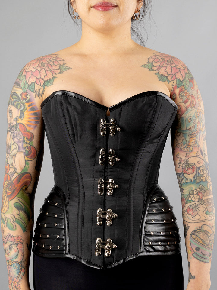 Warrior Taffeta Overbust Corset