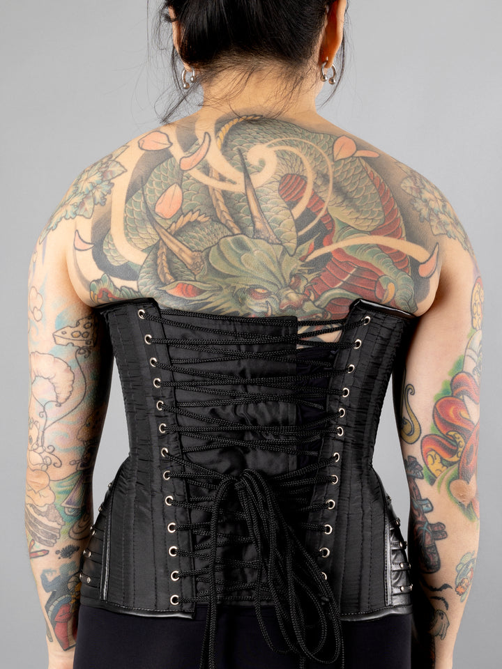 Warrior Taffeta Overbust Corset