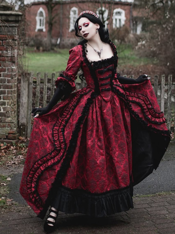 Brocade Florentina Corset Dress