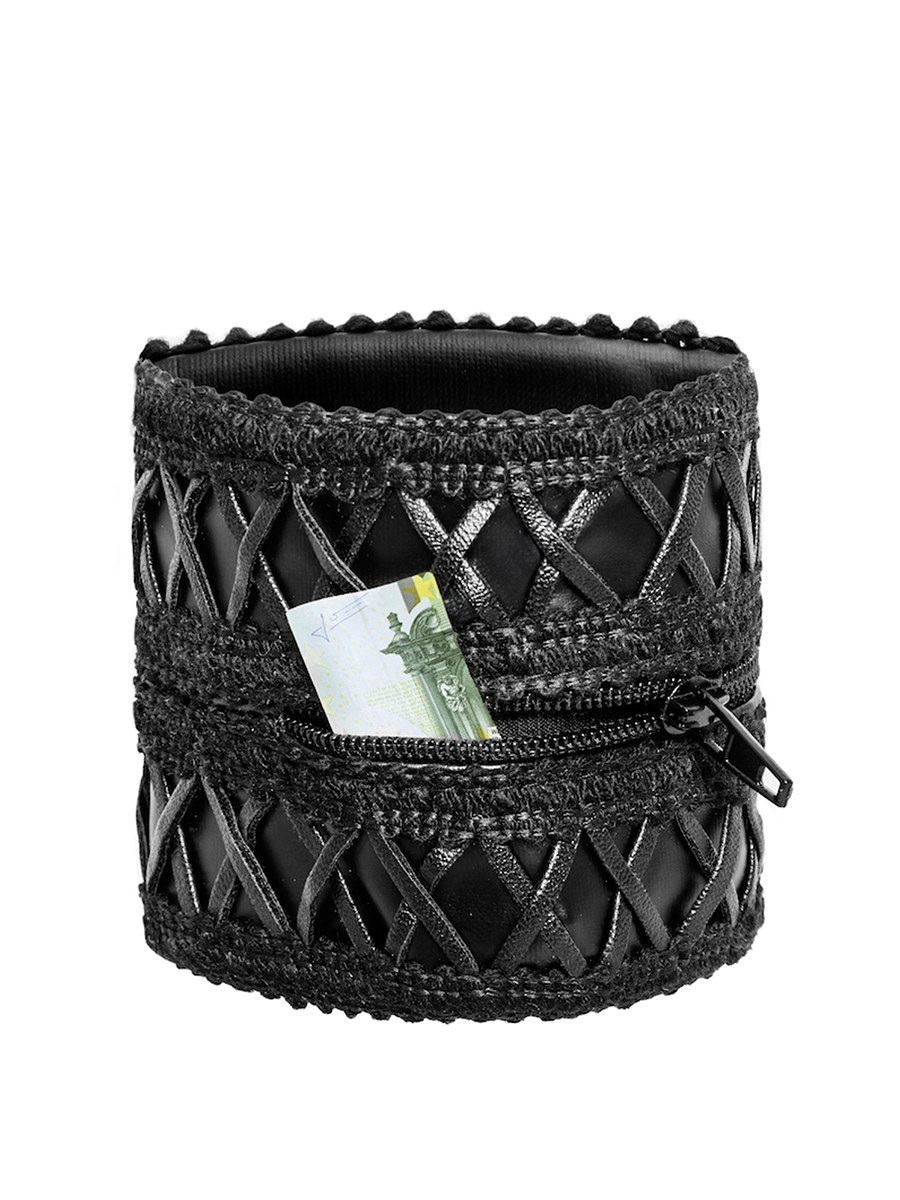 Matte Wetlook Wrist Wallet