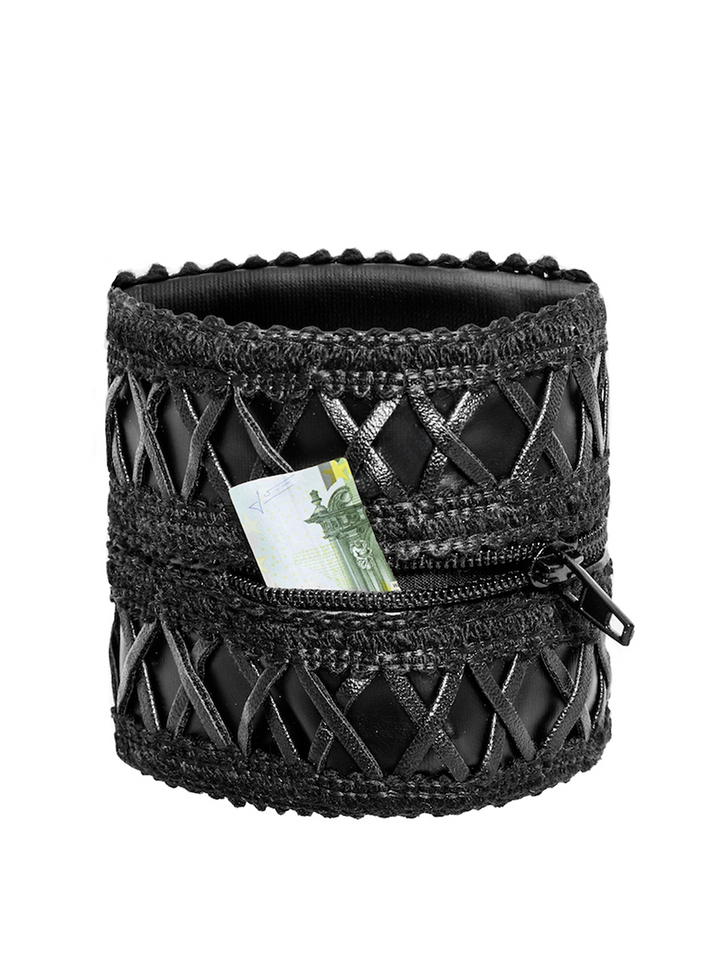 Matte Wetlook Wrist Wallet