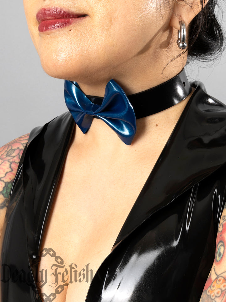 Deadly Fetish Latex: Basic Bow Choker