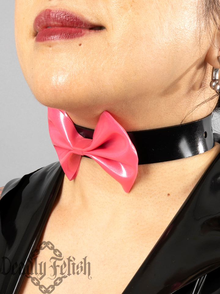 Deadly Fetish Latex: Basic Bow Choker