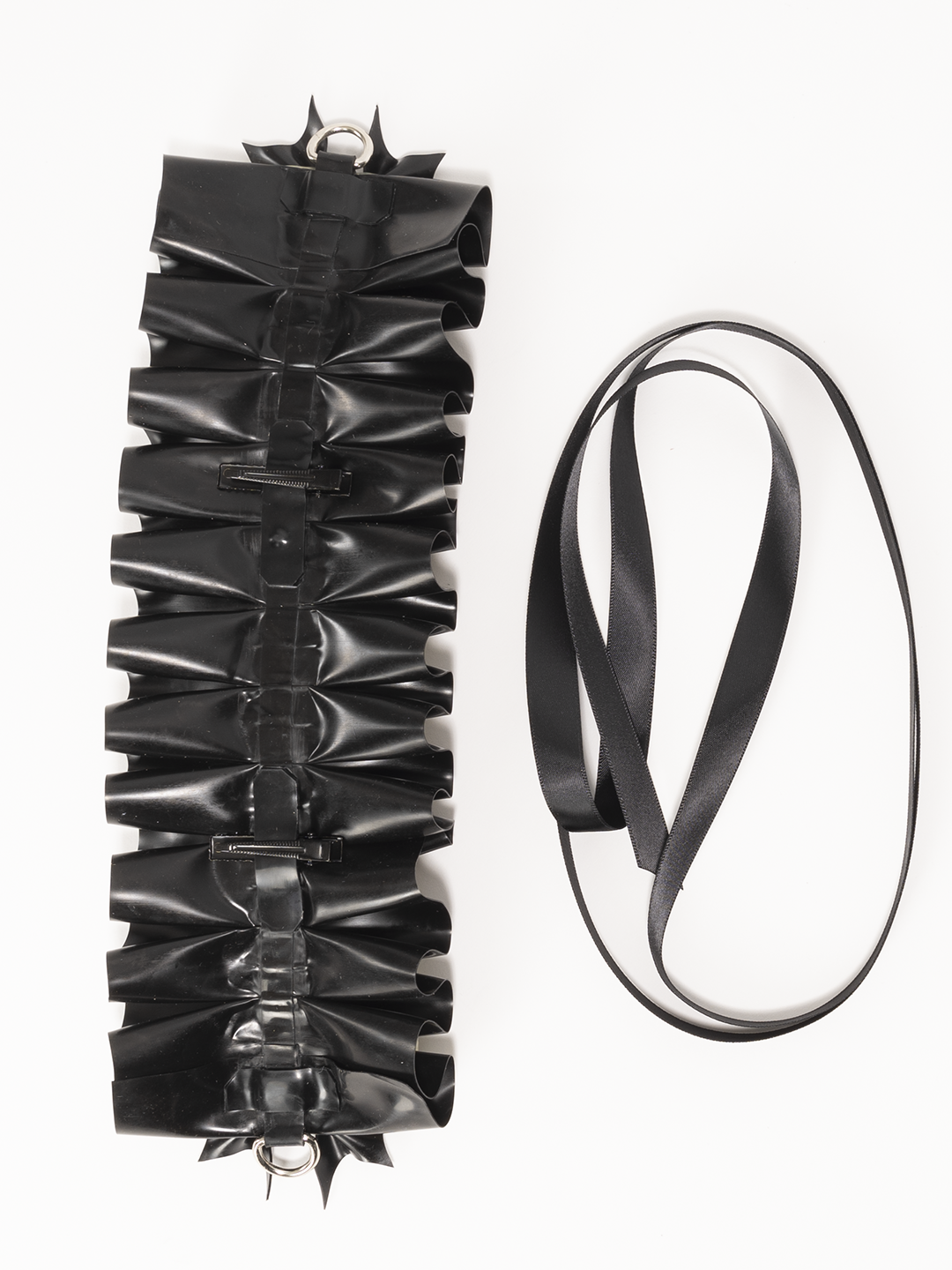 Deadly Fetish Made-To-Order Latex: Bat Bow Headdress