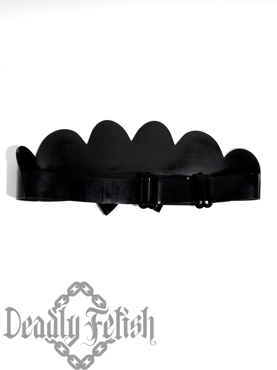 Deadly Fetish Latex: Scalloped Maid Hat