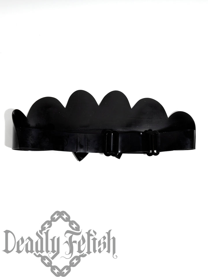 Deadly Fetish Latex: Scalloped Maid Hat