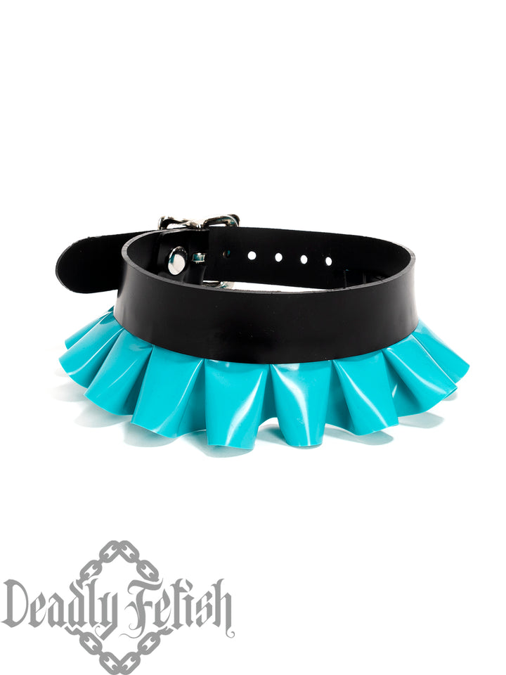 Deadly Fetish Latex: Basic Ruffle Choker