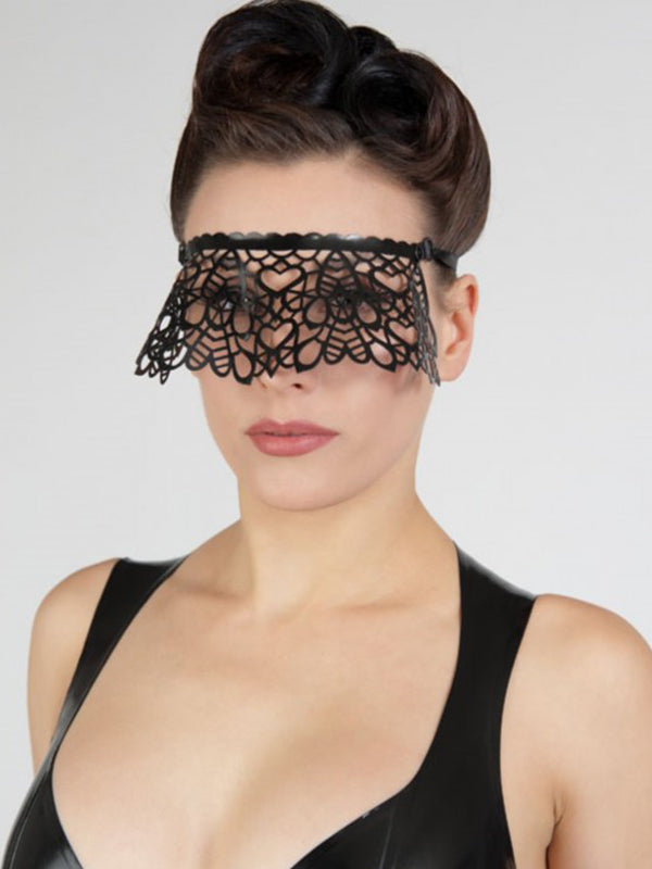 Latex Lace Cut Mask