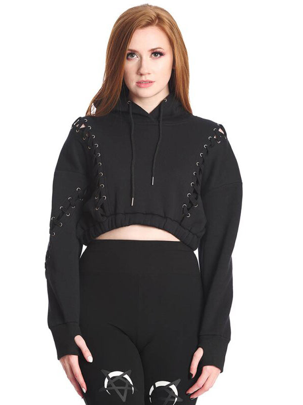 Blaze Cropped Hoodie
