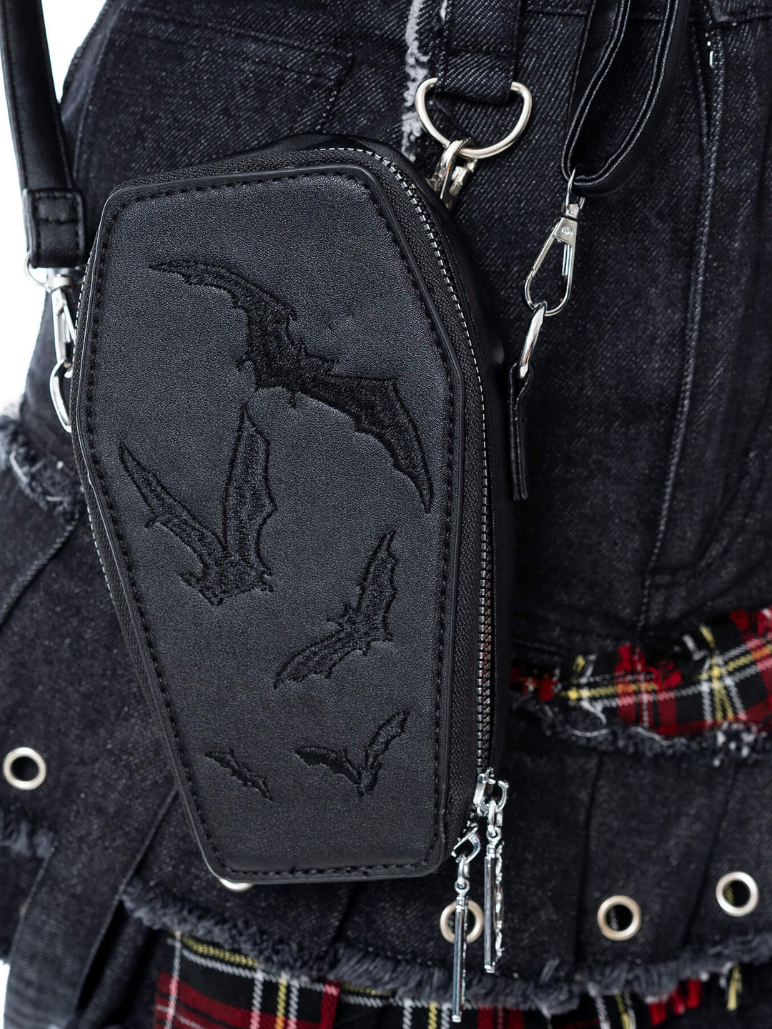 Bat Mini Coffin Bag