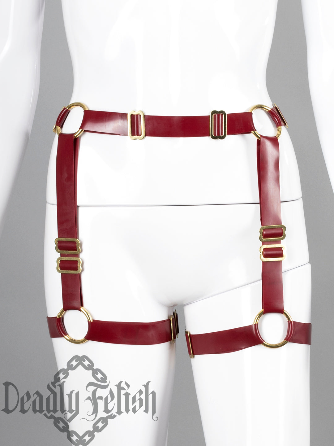 Deadly Fetish Latex: Basic Harness #02