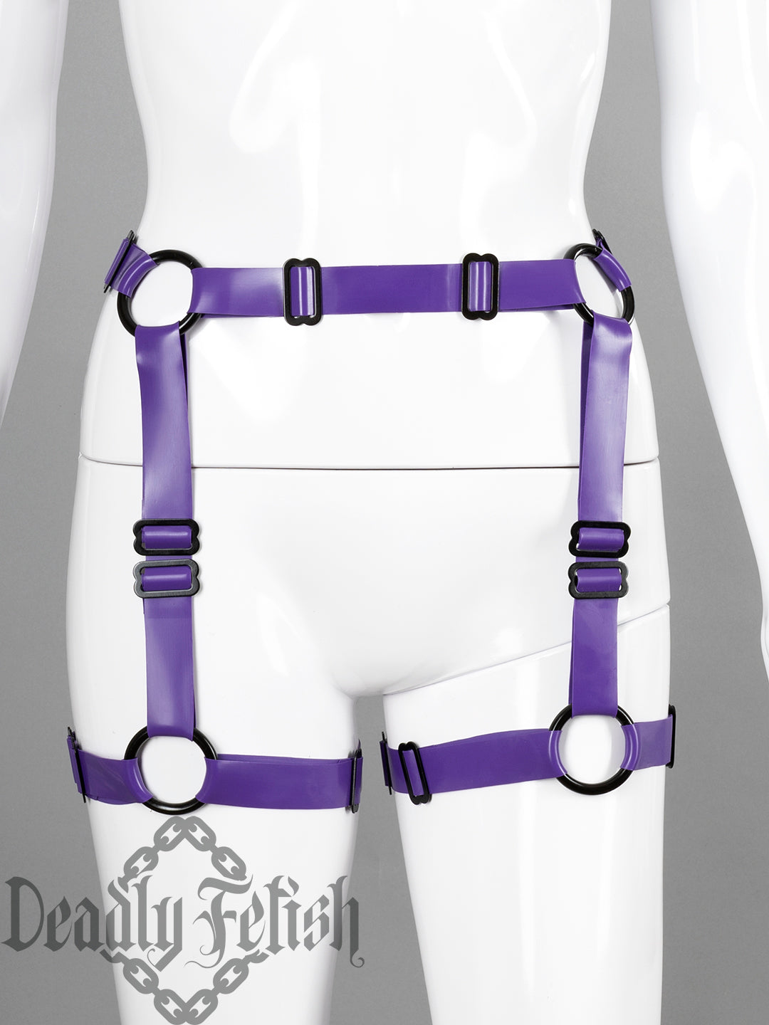 Deadly Fetish Latex: Basic Harness #02