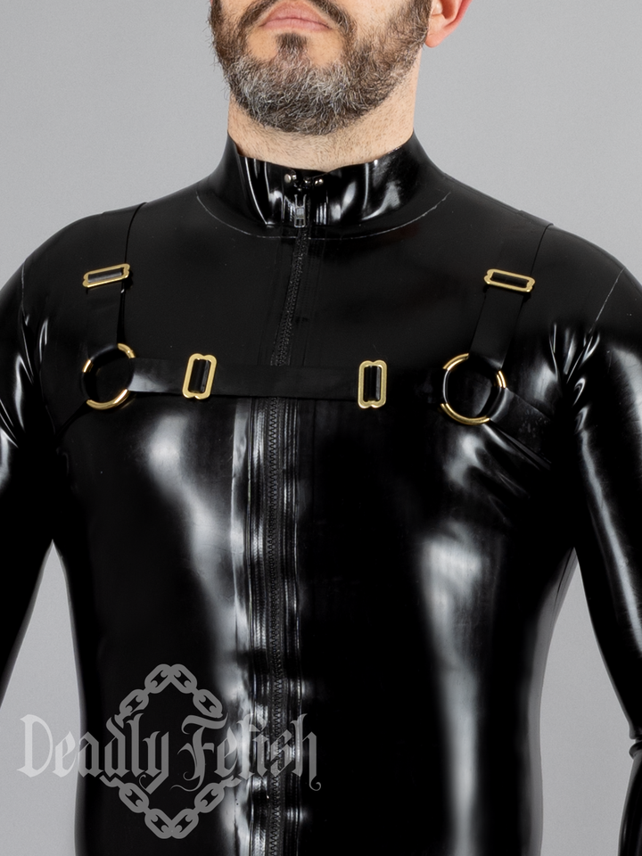 Deadly Fetish Latex: Basic Harness #16