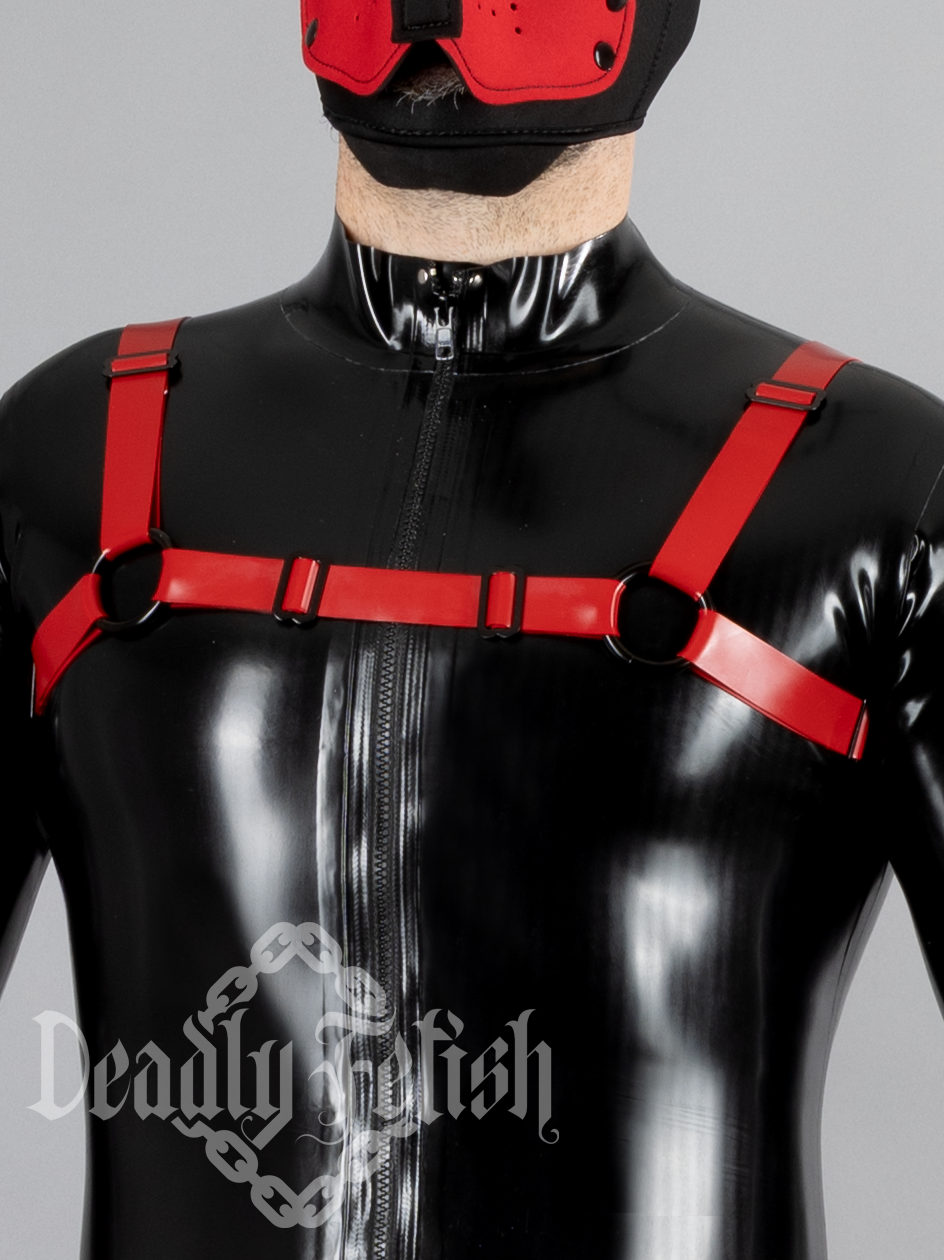 Deadly Fetish Latex: Basic Harness #16