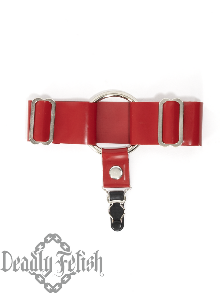 Deadly Fetish Latex: Wide Multi-Use Garter Straps
