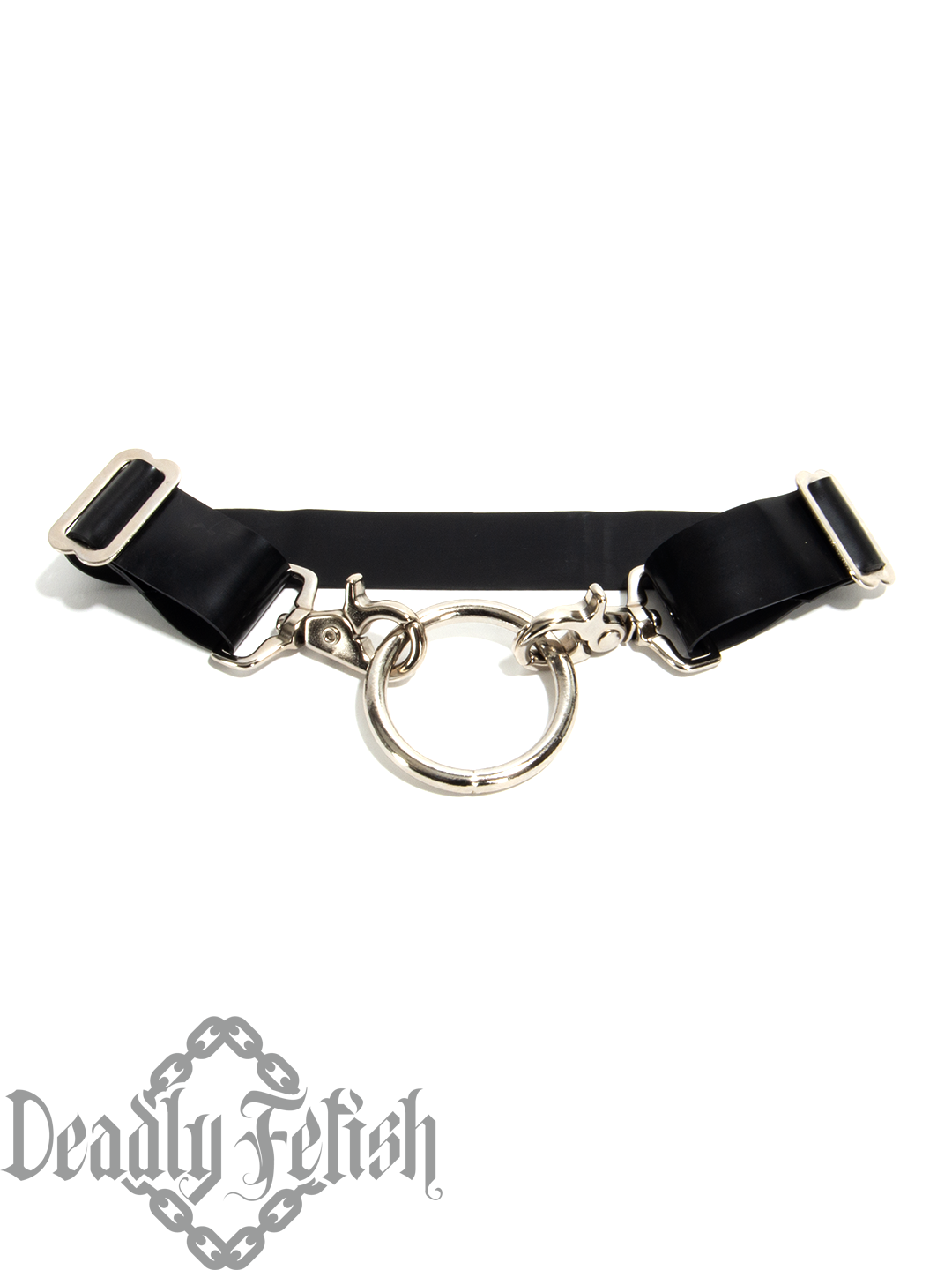Deadly Fetish Made-to-Order Latex: Multi-Use Strap with Swivel Clips