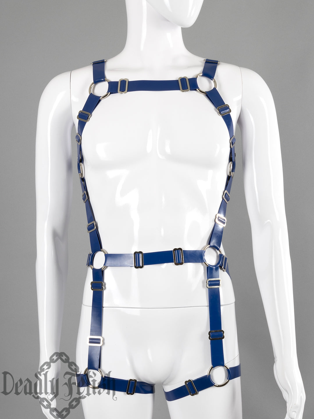 Deadly Fetish Made-to-Order Latex: Basic Harness #55