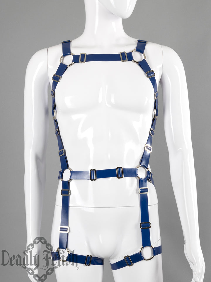 Deadly Fetish Made-to-Order Latex: Basic Harness #55