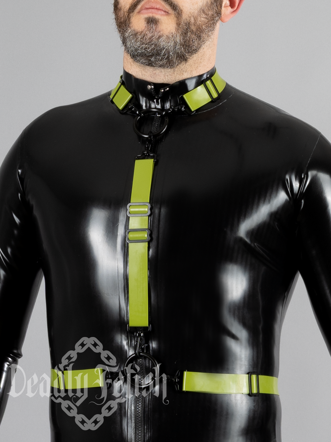 Deadly Fetish Latex: Basic Harness #75