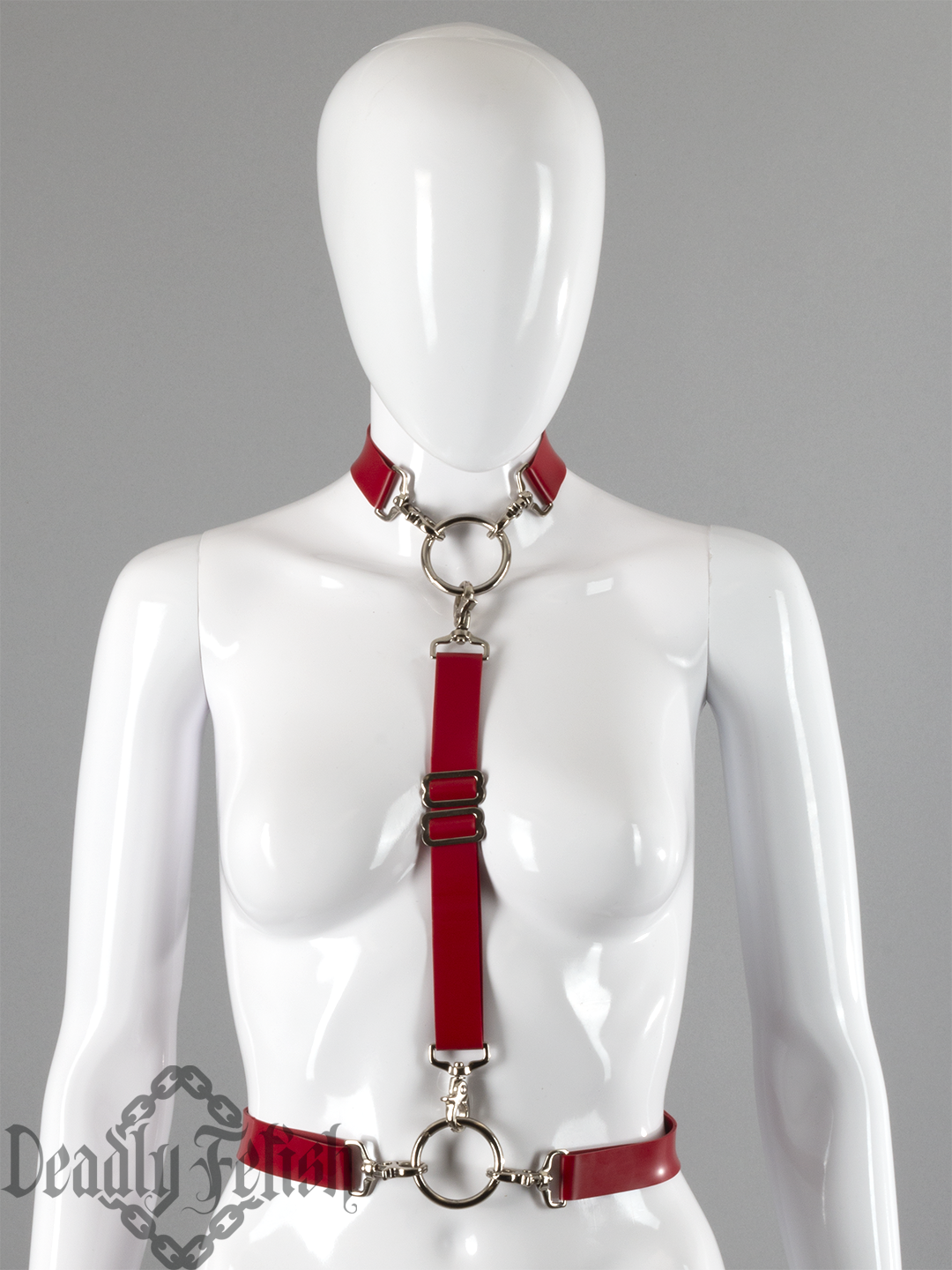 Deadly Fetish Latex: Basic Harness #75