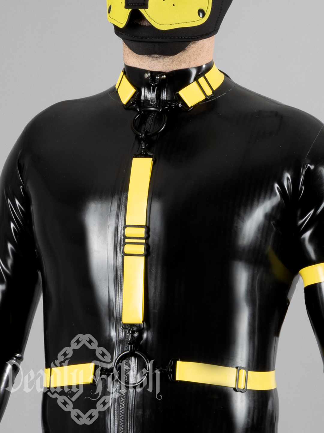 Deadly Fetish Latex: Basic Harness #75