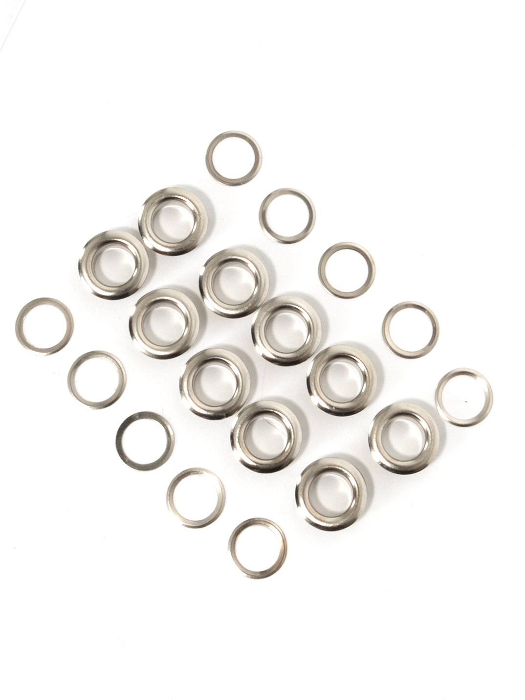 #2 Nickel Grommets - Pack of 10