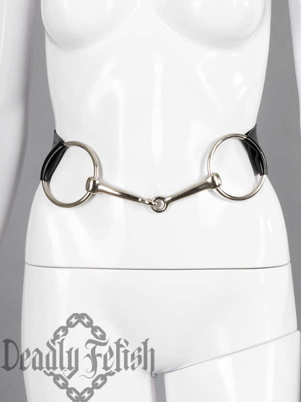 Deadly Fetish Latex: Simple Horsebit Belt