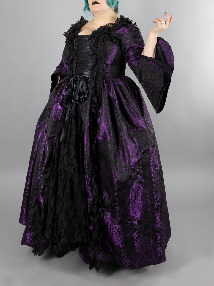 Brocade Renaissance Corset Dress