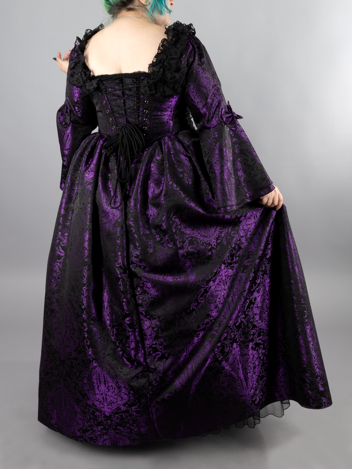 Brocade Renaissance Corset Dress