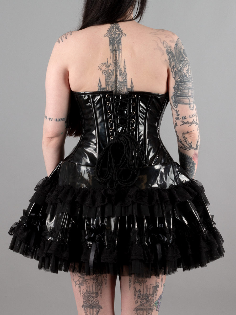 PVC Corset Dress – Deadly Couture Inc