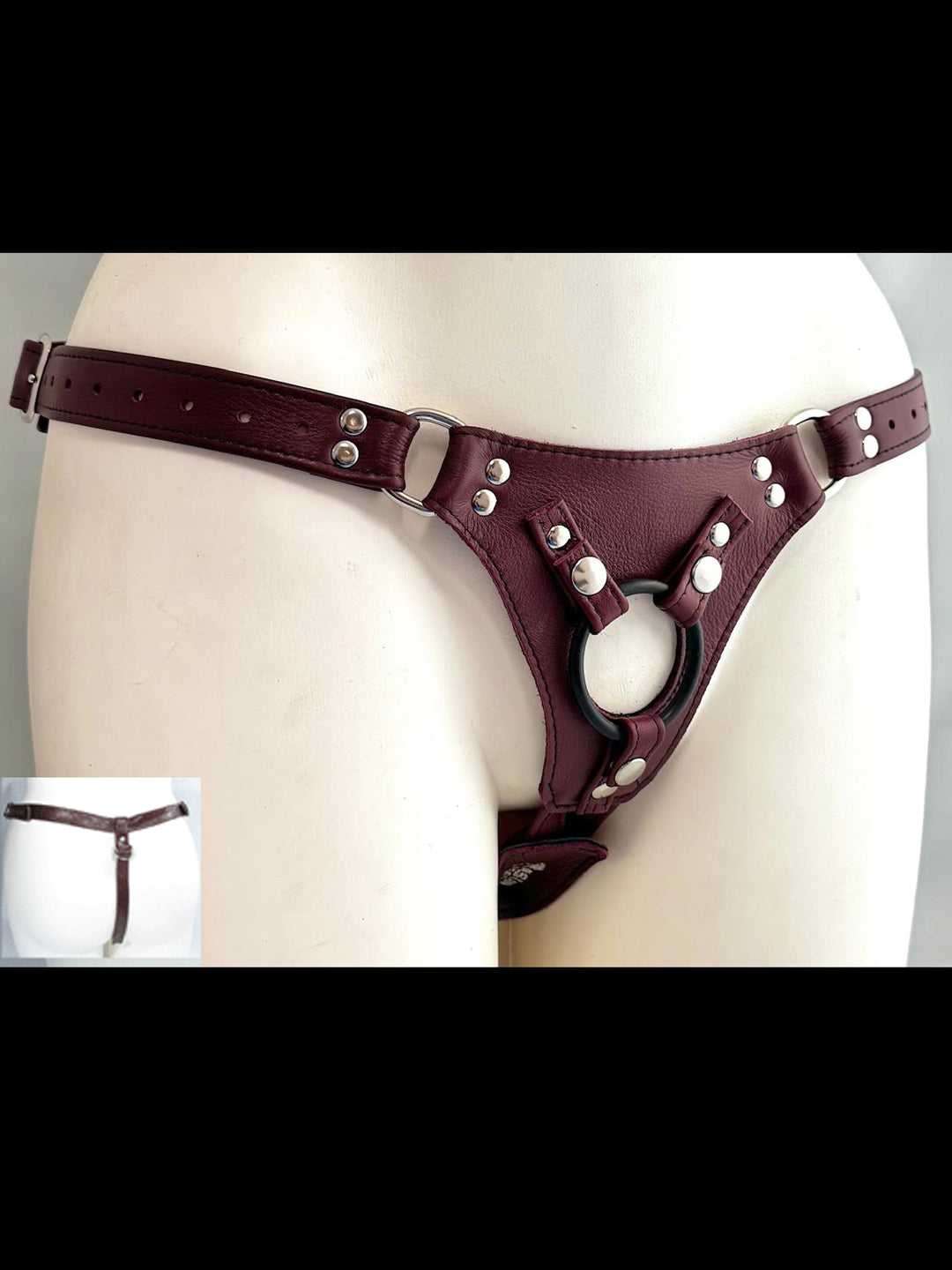 Jag G Leather Strap On Harness