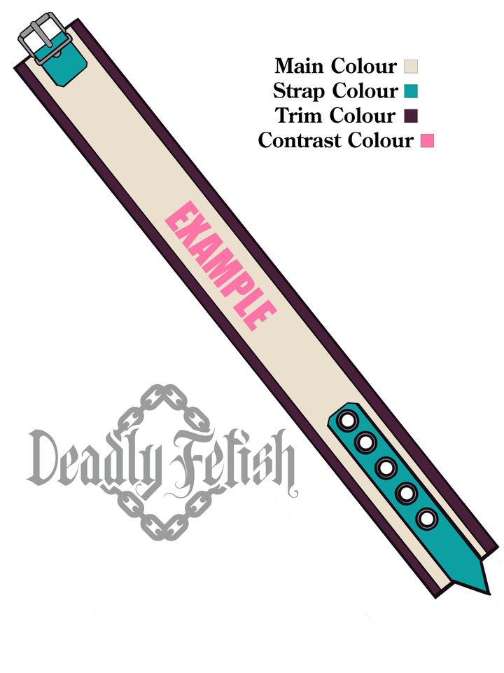 Deadly Fetish Made-To-Order Latex: Collar #01