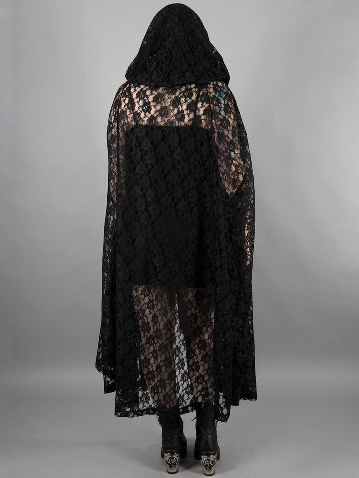 Black Lace Cape