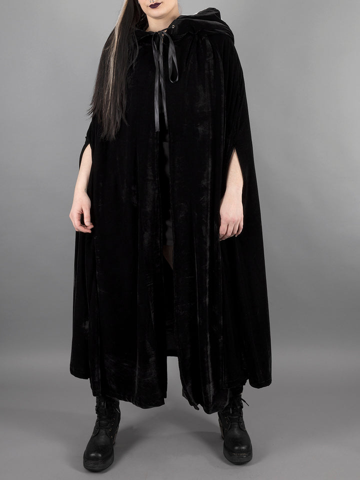 Black Velvet Cape