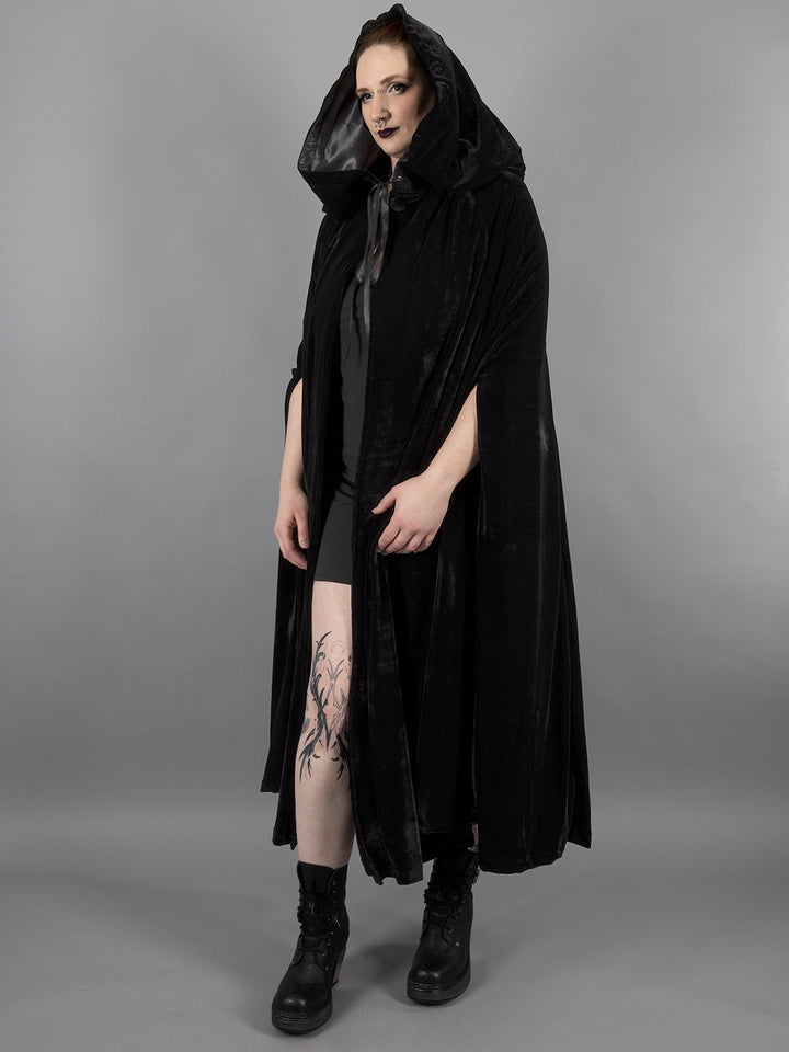 Black Velvet Cape