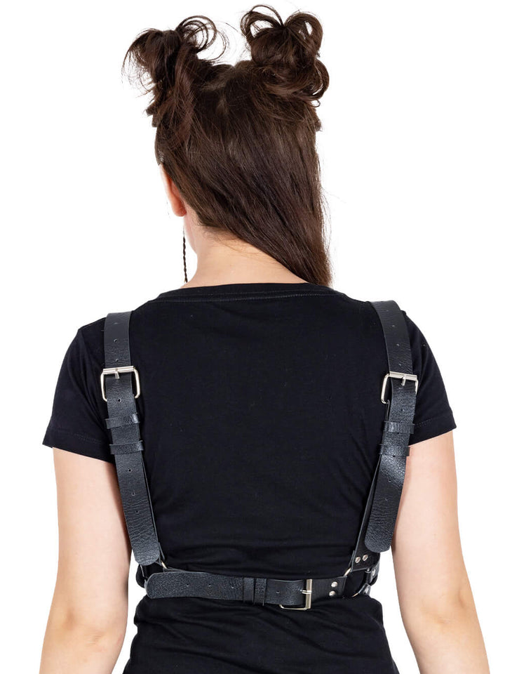 Cursed Vegan Leather Harness