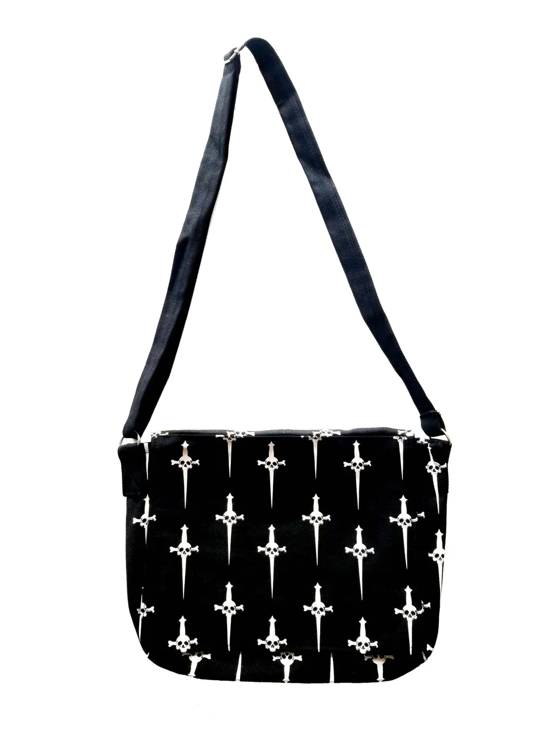 Dagger Print Crossbody Bag