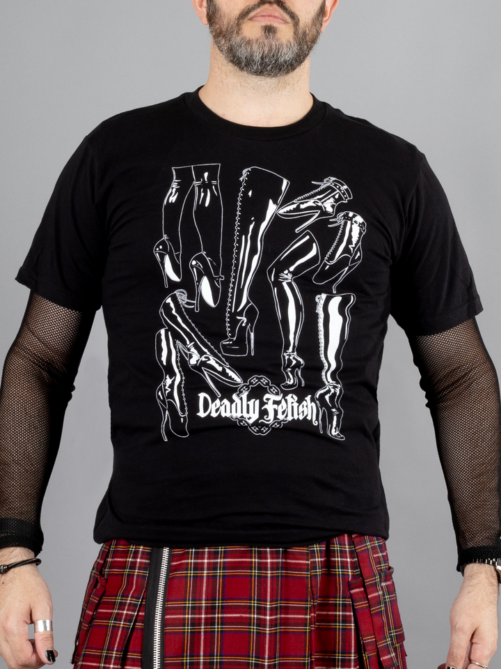 Deadly Fetish Foot Fetish T-Shirt