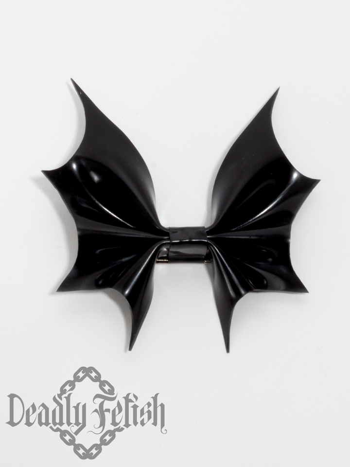 Deadly Fetish Latex: Bat Bow Clip