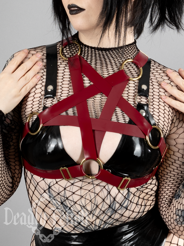 Deadly Fetish Latex: Basic Harness #04