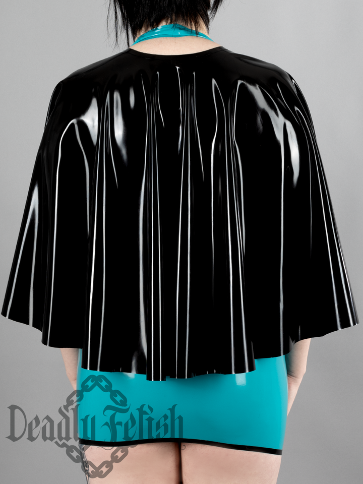Deadly Fetish Made-To-Order Latex: Cape #05