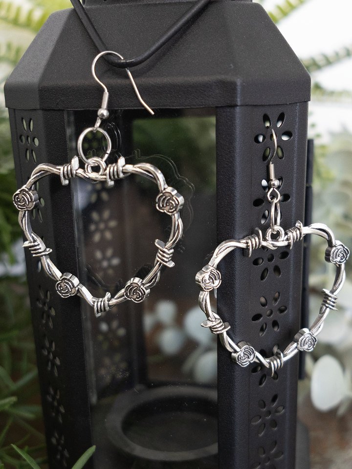 Hearts n Roses Earrings