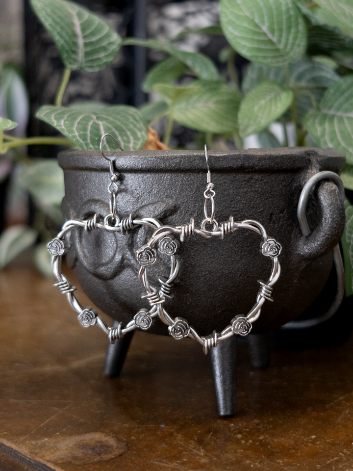 Hearts n Roses Earrings