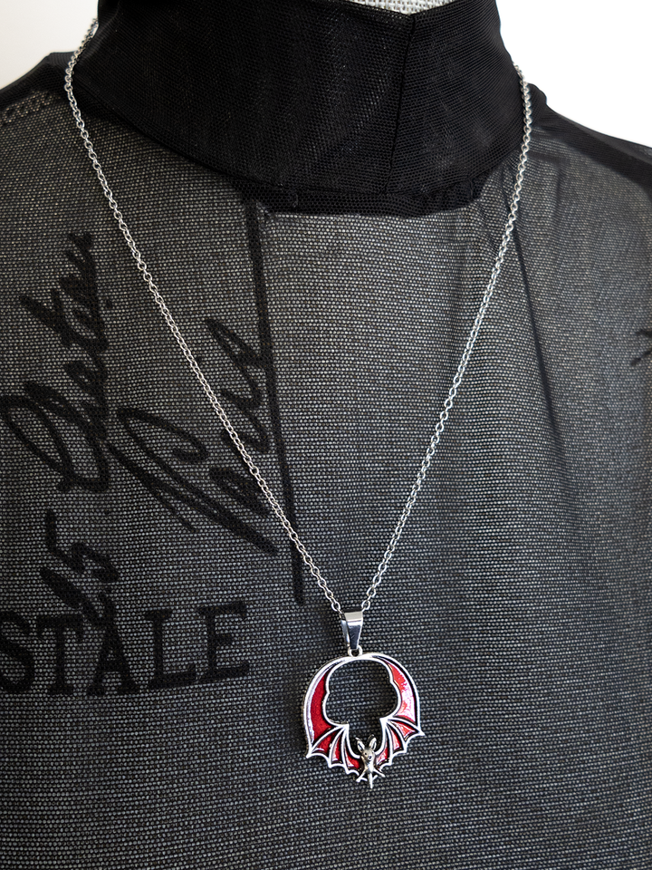Red Bat Necklace