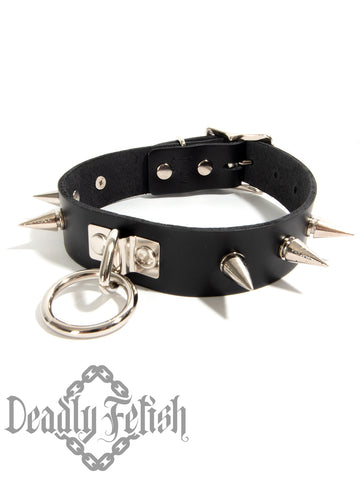 Deadly Fetish Leather: Collar #07