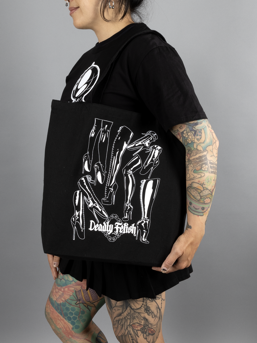 Deadly Fetish Foot Fetish Tote Bag