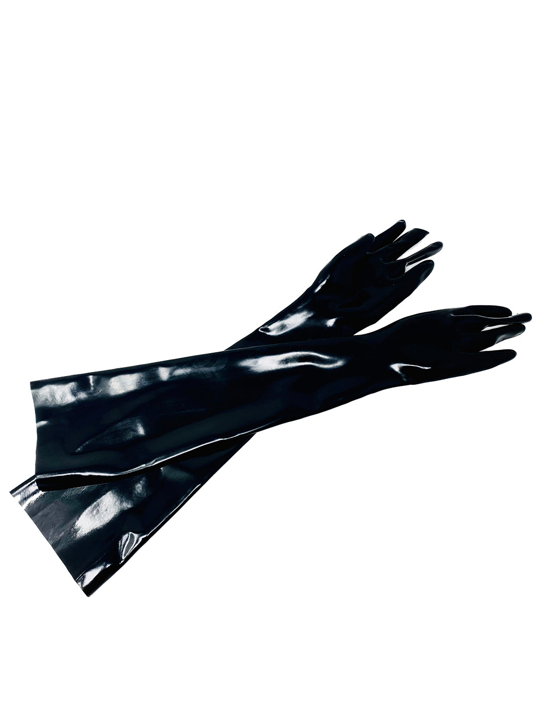 Moulded Latex Elbow Length Gloves