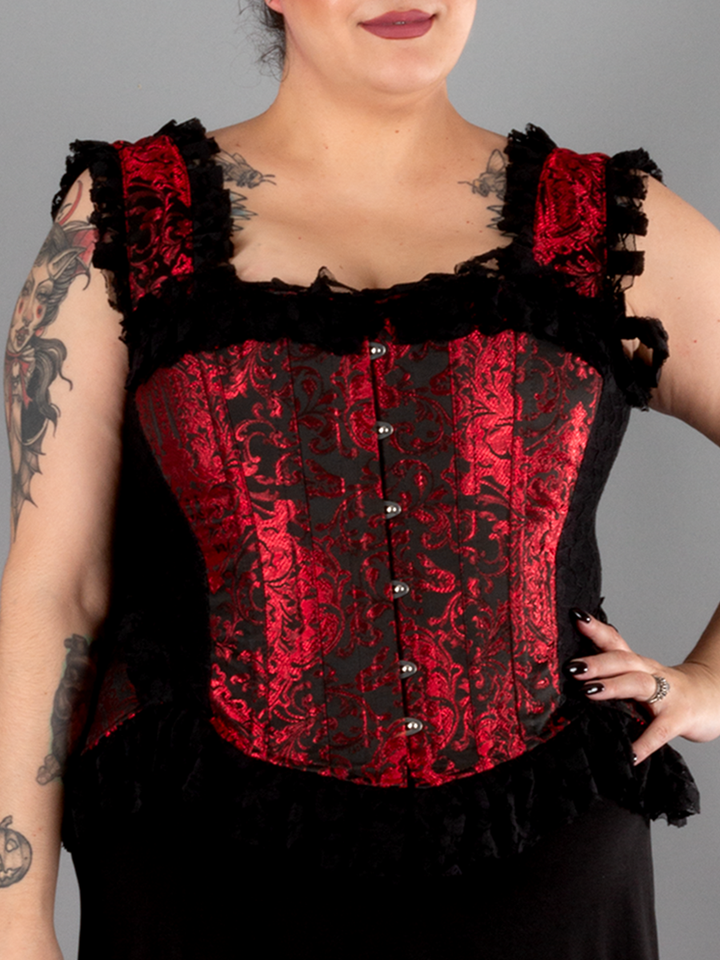 Duchess Brocade Overbust Corset