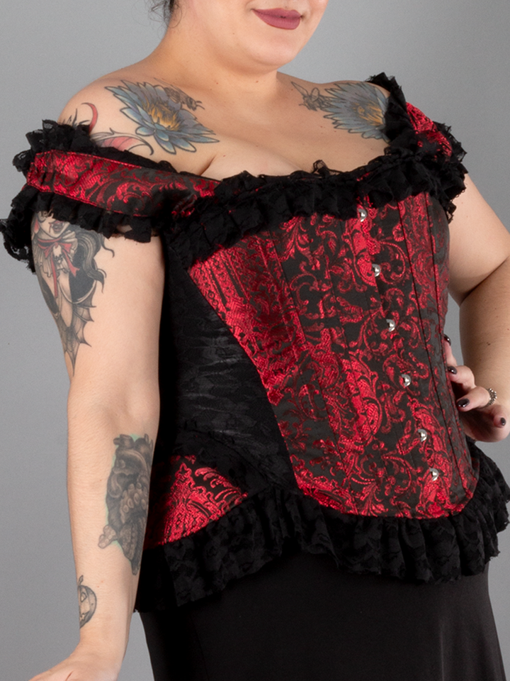 Duchess Brocade Overbust Corset