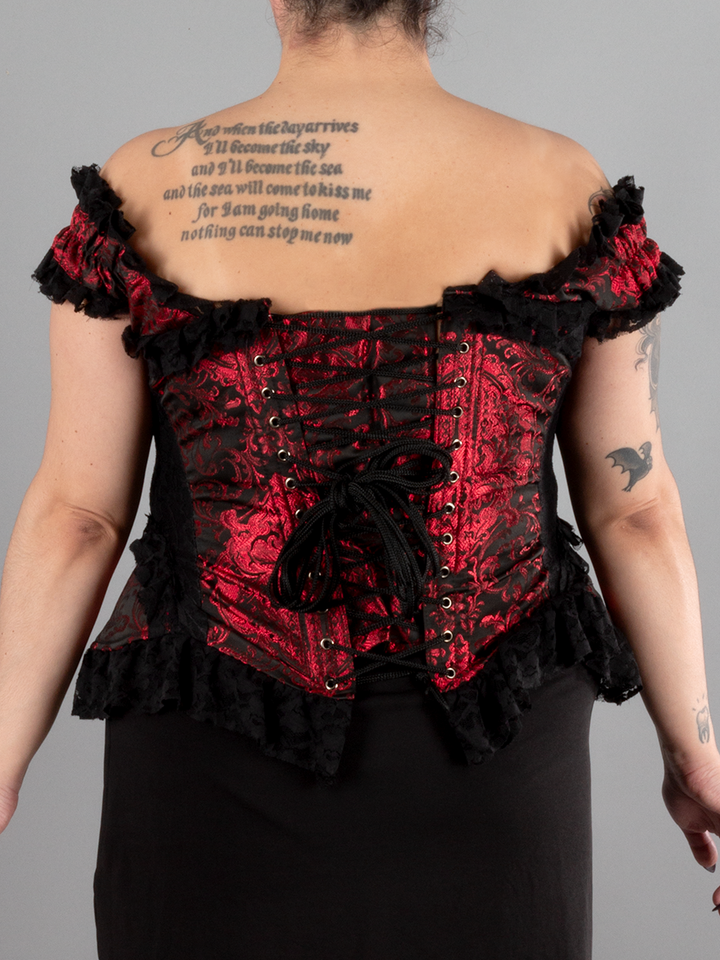 Duchess Brocade Overbust Corset